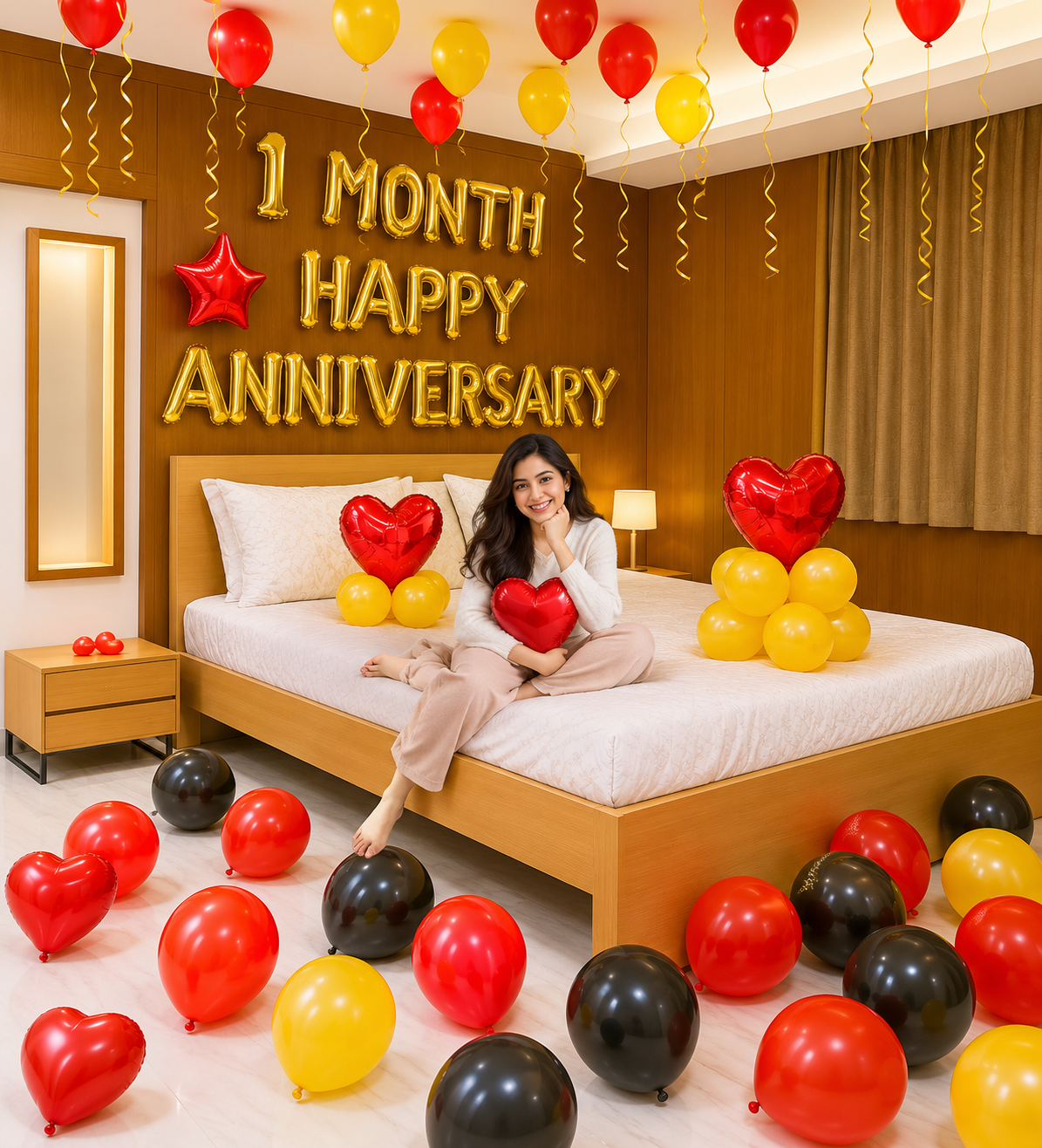 Anniversary room decoration