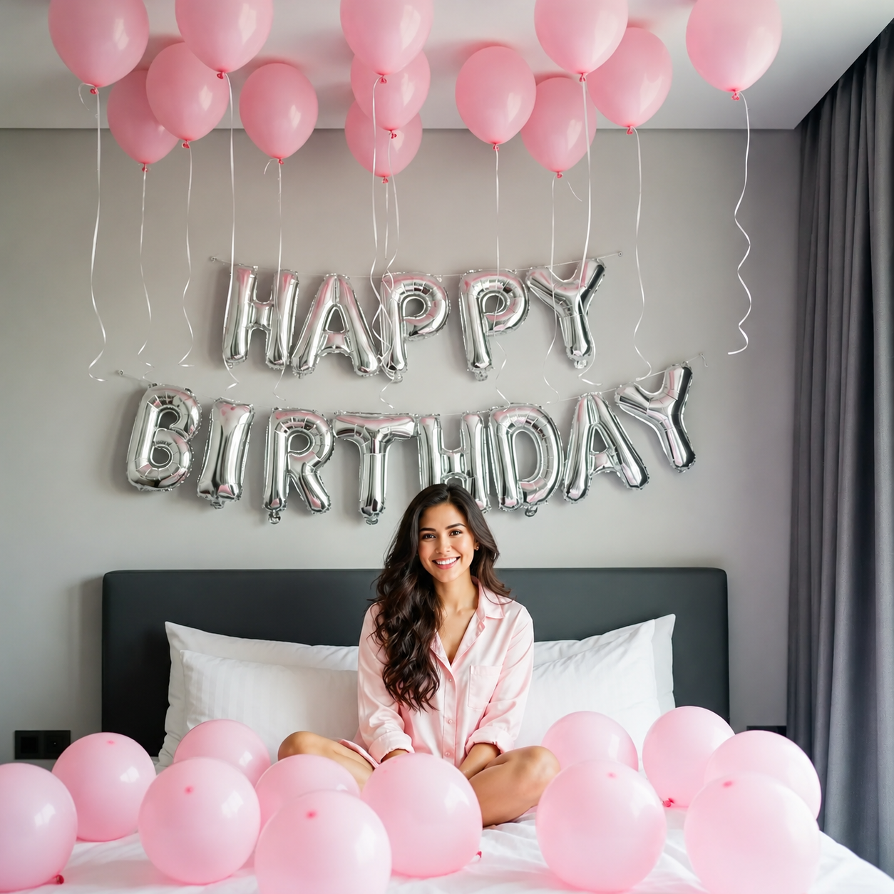 Birthday room decoration