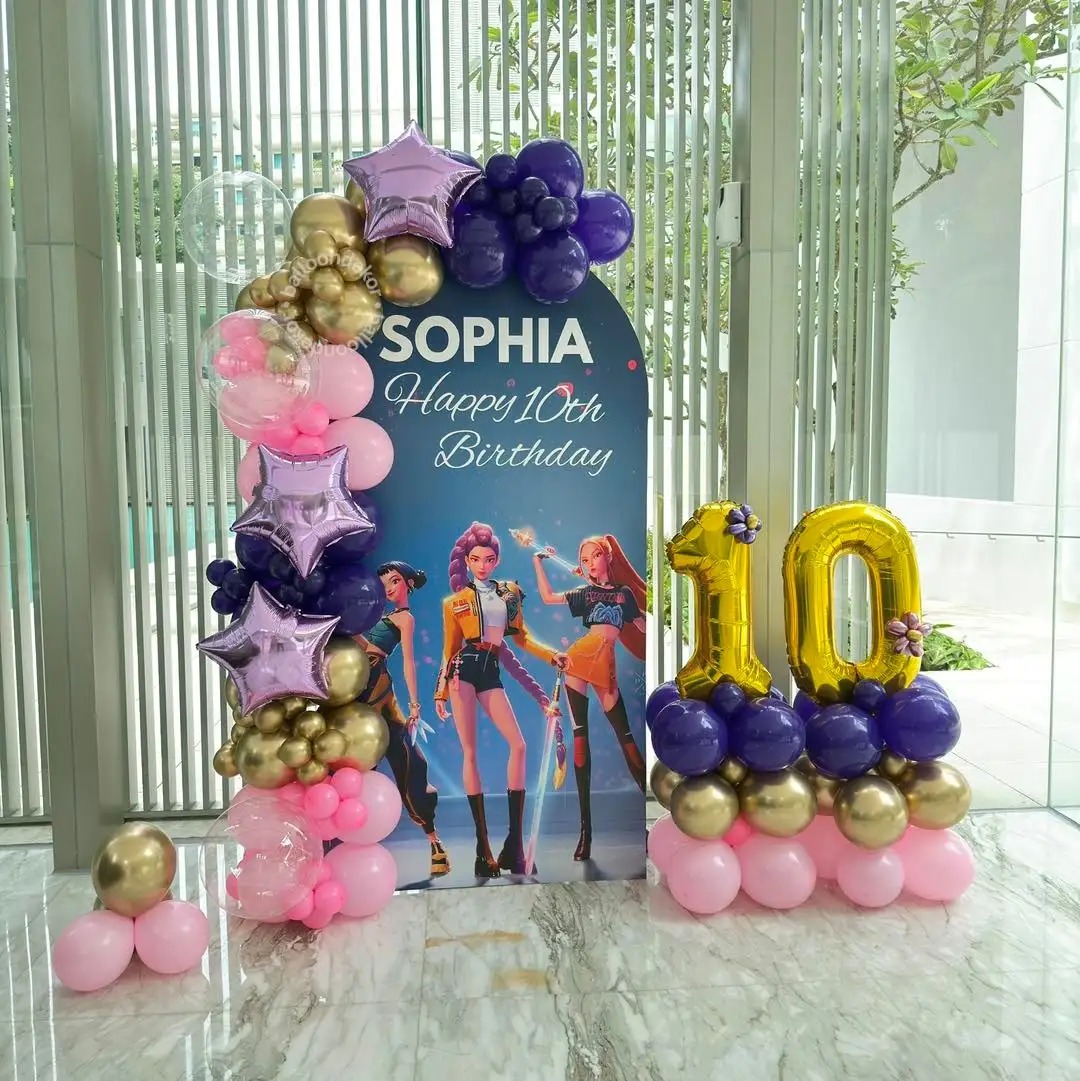 Kids theme birthday party decoration — recent real setup