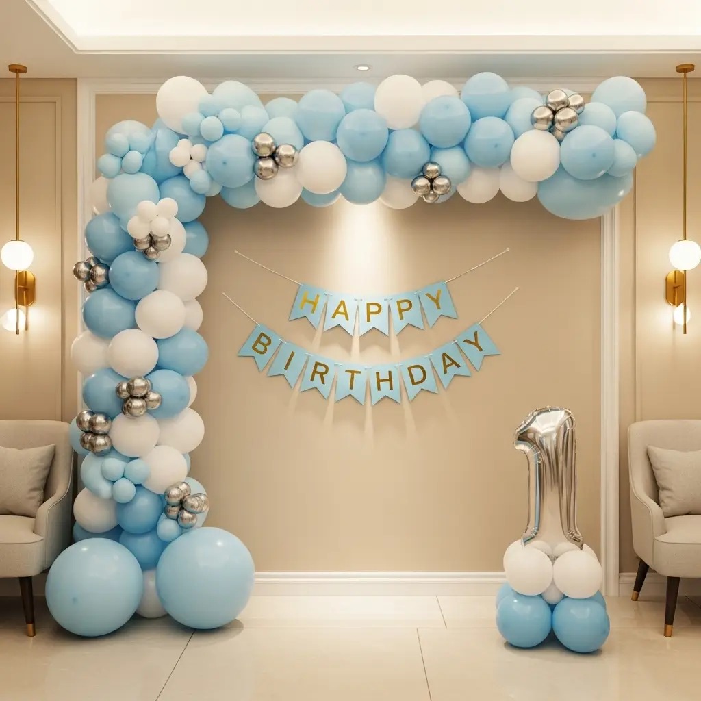 Kids theme birthday party decoration — Panchkula